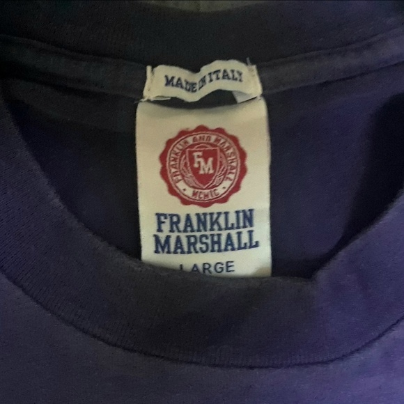 Franklin & Marshall Mens Tee - Picture 3 of 3